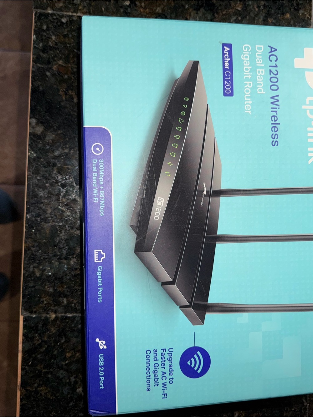 TP-Link Archer C1200 Dual-Band Wireless Router - Black